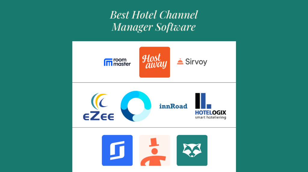 Best Best Hotel Channel Manager Software logos 57976